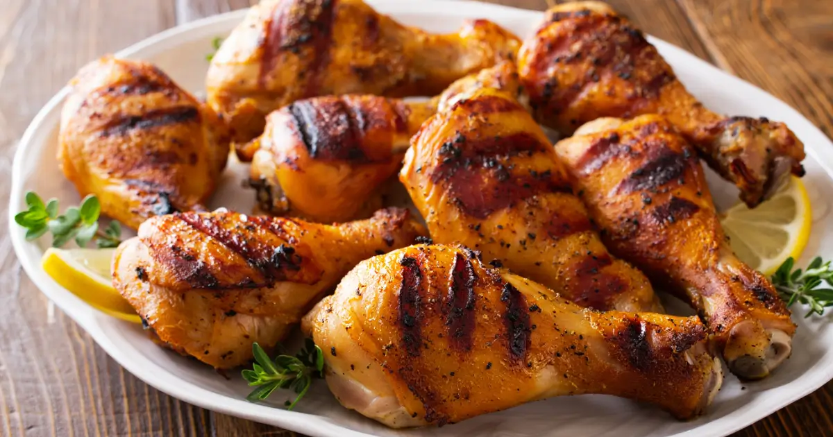 chicken legs on pellet grill