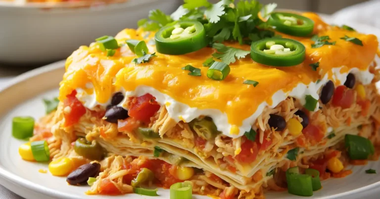 chicken taco bake Recipe