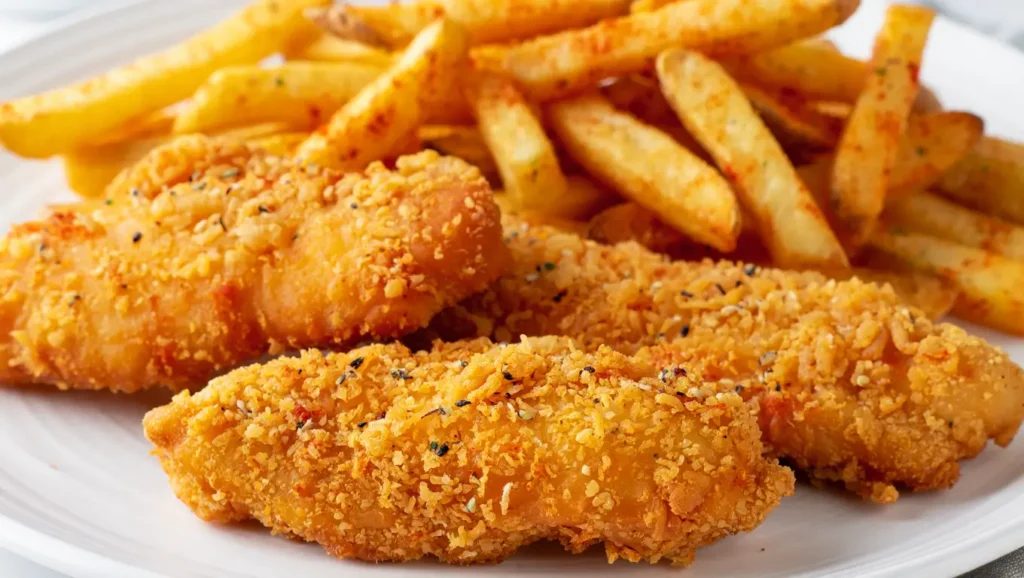 chicken tenders and fries recipe