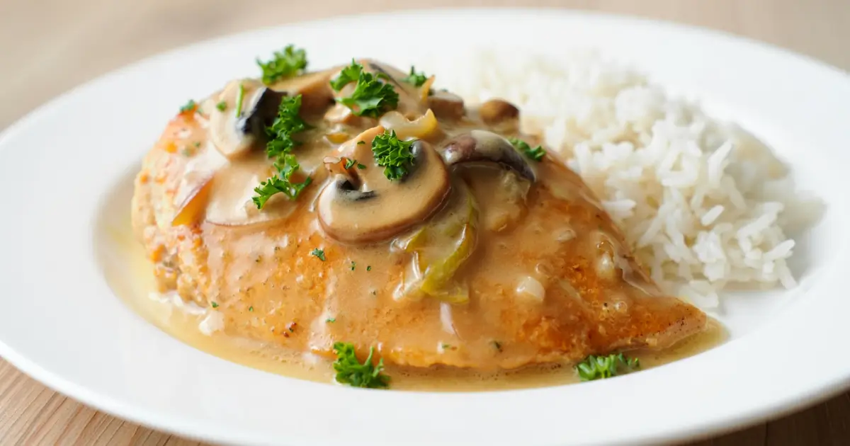 Baked Chicken with Cream of Mushroom Soup Recipe
