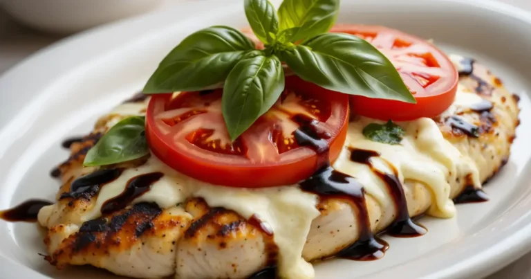 Grilled Chicken Margherita Recipe