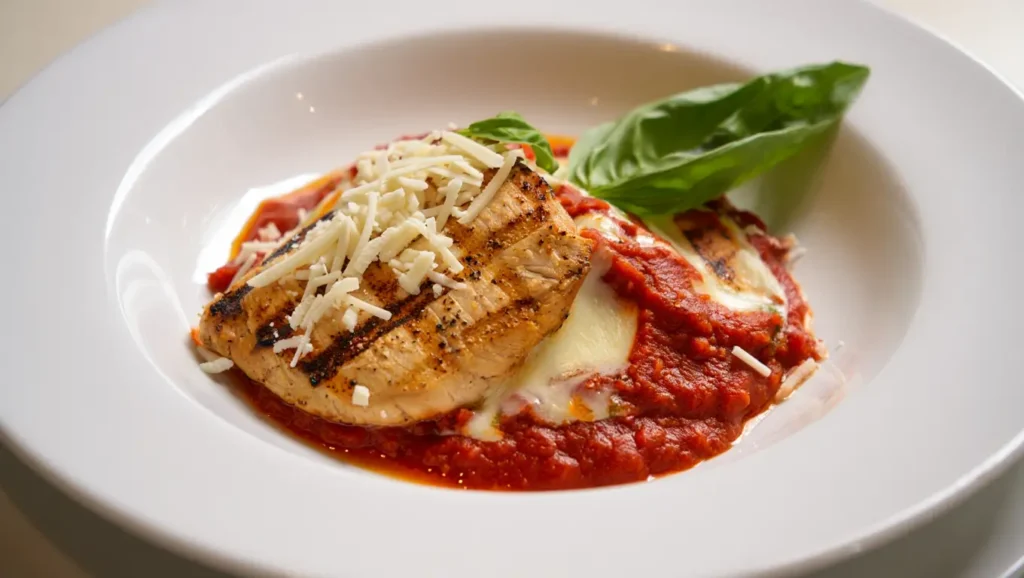 Grilled Chicken Parm