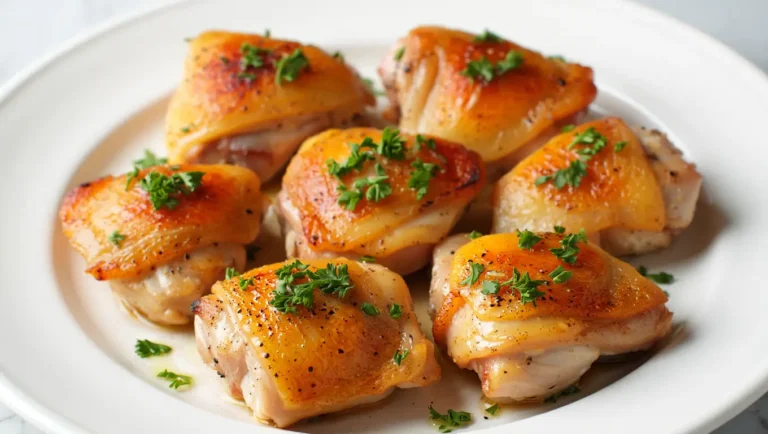 baked chicken thighs boneless skinless