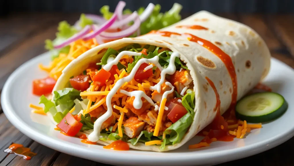 buffalo chicken wrap recipe