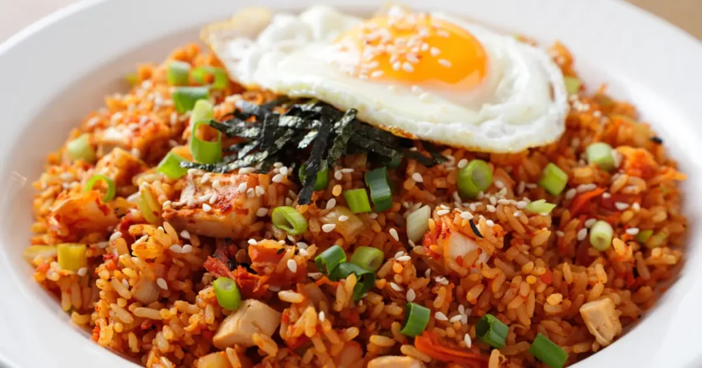 kimchi chicken fried rice recipe
