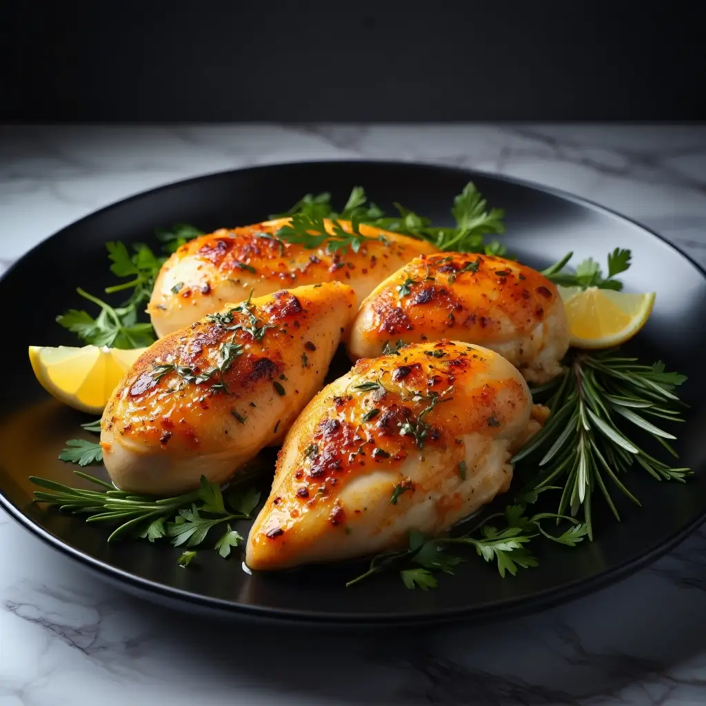 Simple Baked Chicken Breasts